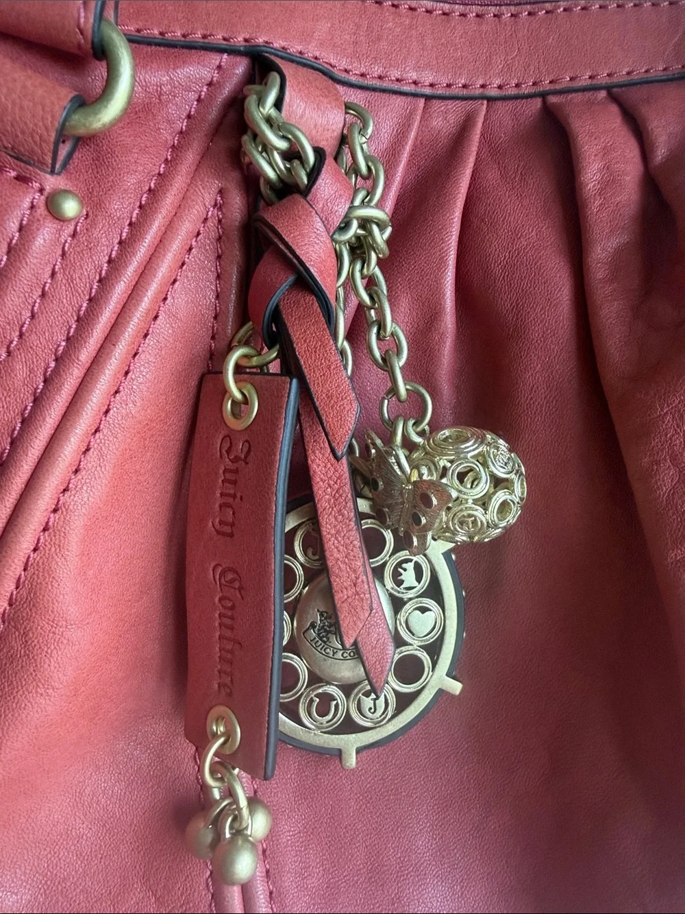 Juicy Couture structured pink